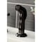 Kingston Brass KB4725BXSP Two-Handle Centerset Kitchen Faucet with Side Sprayer, Oil Rubbed Bronze KB4725BXSP - alternate 3